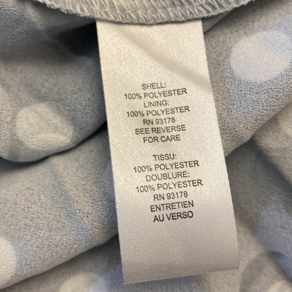 T TAHARI | Bloomingdale’s Polkadot Pleated Midi Dress women’s 10 - Picture 9 of 9